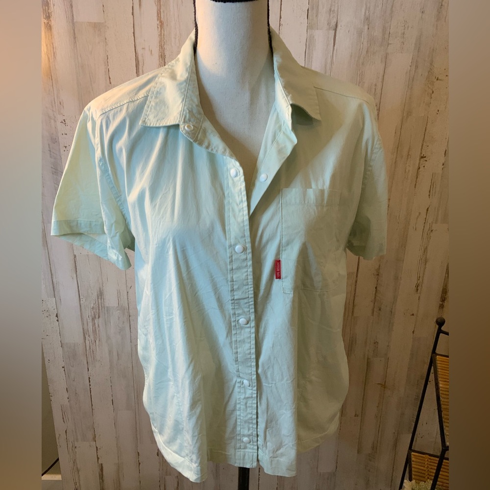 Topo Designs short sleeve button down. Size XL